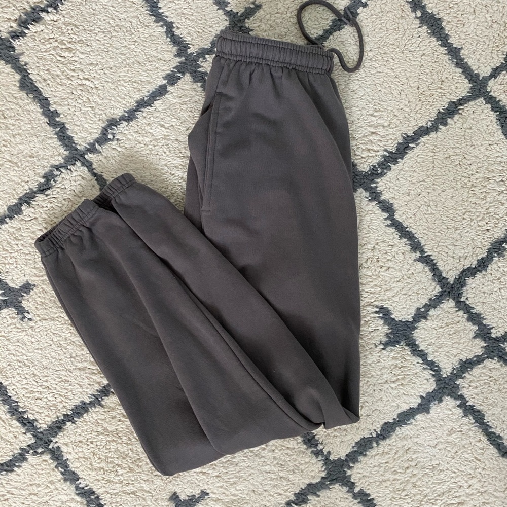 Pretty little thing grey joggers! WORN 1x